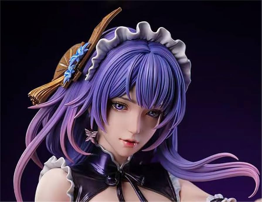 原神 雷電将軍 メイドフィギュア ブラッシュアップ＆LED発光台座カスタム品 Amazon.co.jp: MAILEFU 熾焰x笙歌女僕浴室共鳴系列原神雷電将軍